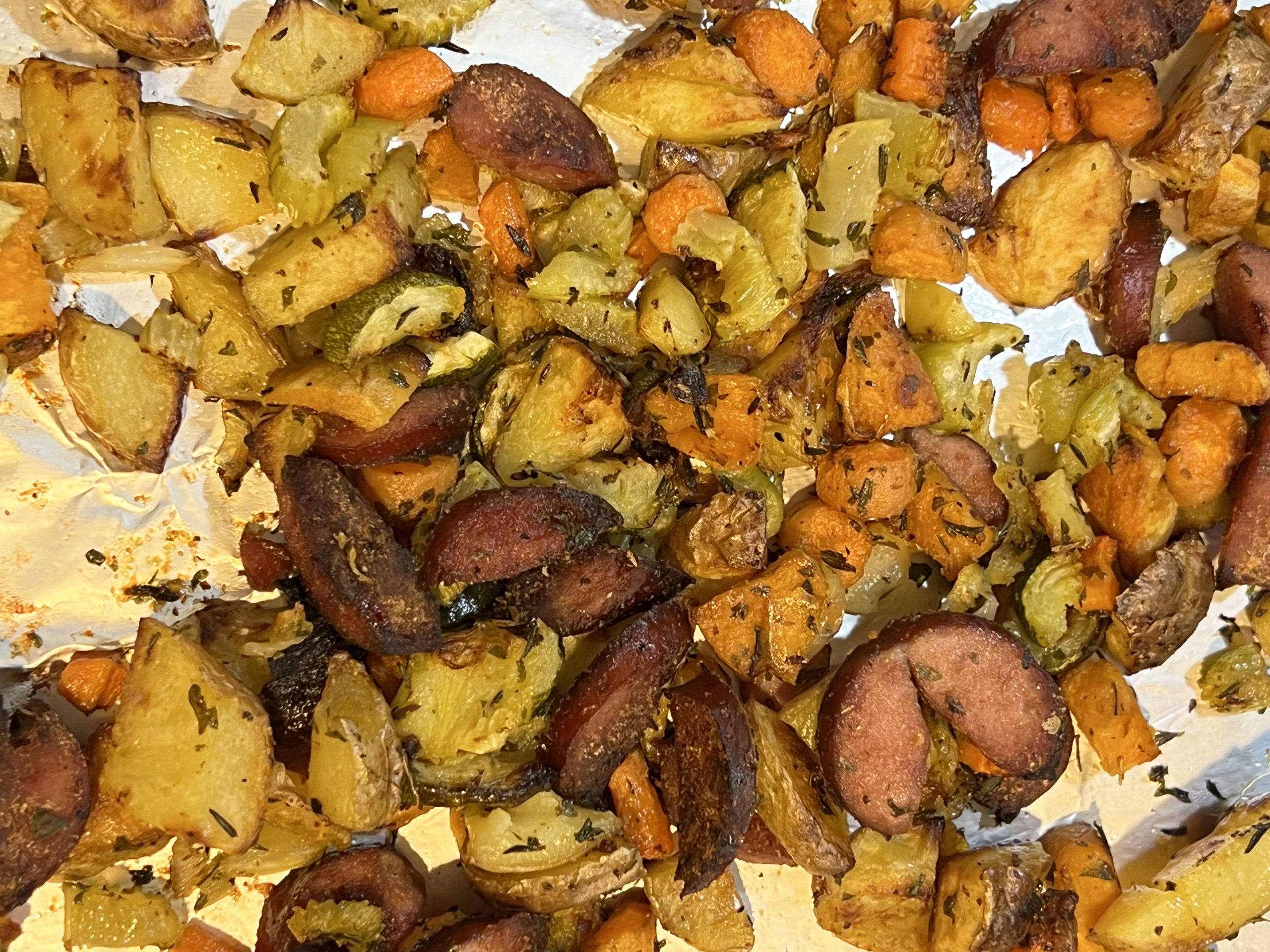 Turkey Kielbasa Hash